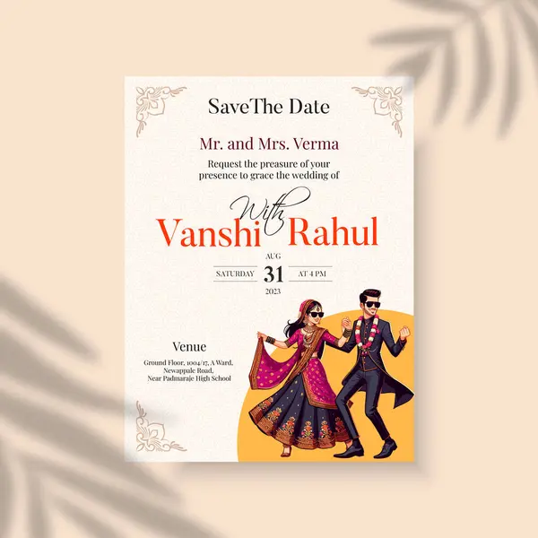 Düğün davetiyesi yolda.