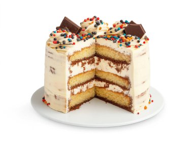 Kremalı kek.
