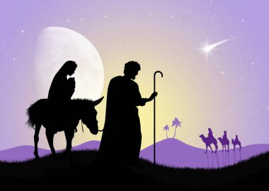 Advent ve kuyruklu yıldız çizimi