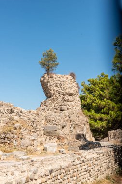 ancient ruins of the city of the capital of Kos