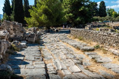 ancient ruins of the city of the capital of Kos