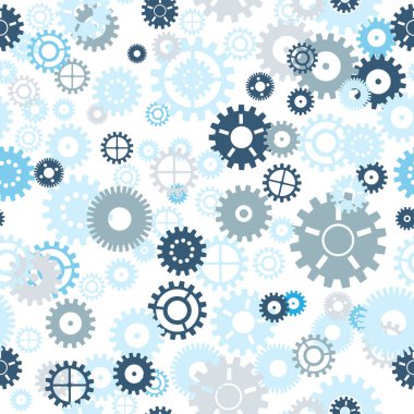 Dişliler beyaz arkaplanda pürüzsüz arkaplan