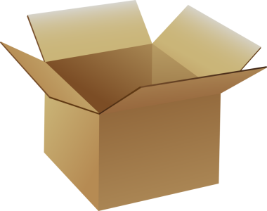 Karton izole kutuyu aç