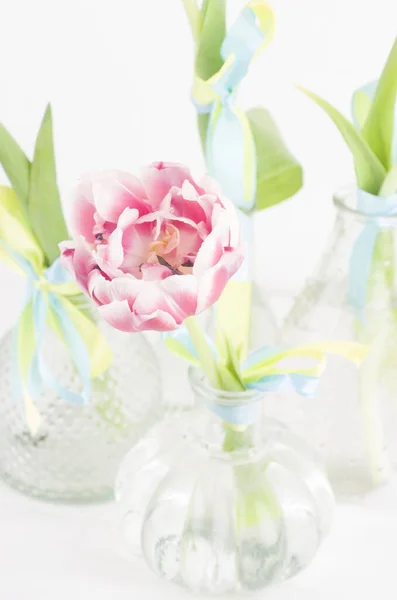Тюльпан Квітка Троянда Колко Букет — стокове фото