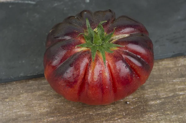 Nourriture Fraîche Nature Crue Bio Légumes Rouges Mûrs Tomate Agriculture — Photo