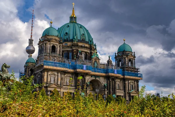 Берлін Німеччина Жовтня 2022 Берлінський Собор Берлінський Храм Berliner — стокове фото