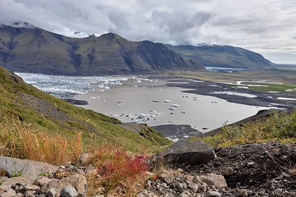 Ландшафт Величний Льодовик Ватнайокутль Природа — стокове фото