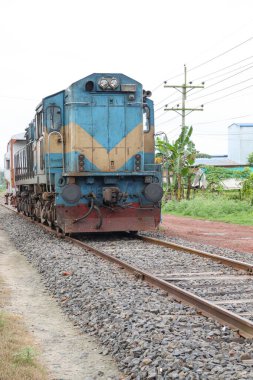 Demiryolu için zemindeki dar gösterge