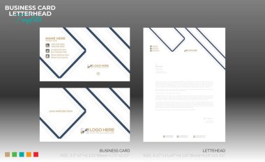 Her türlü kullanım için antetli kağıt ve kartvizit