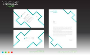 Her türlü kullanım için antetli kağıt ve kartvizit