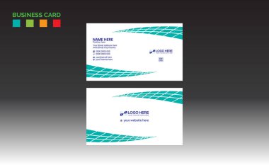 vector business card design for corporate and any best company use