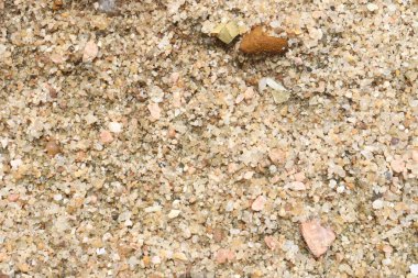 Doğal Gümüş Kum ve satılık taşlar.