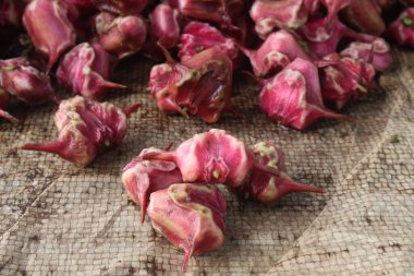 Su Kestanesi Trapa natan meyveleri satışta nakit ürünleridir.Şeker, lif, B vitamini, potasyum, bakır, manganez, protein, alerji, el, ishal, karın ağrısı gibi hastalıkları tedavi edebilir.