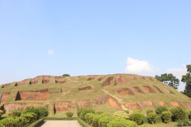 Gokul Medh is an archaeological site in Bangladesh. It is an excavated mound in the village of Gokul in Bogra Sadar Upazila clipart