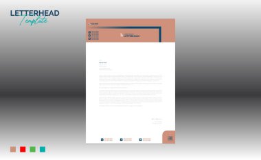 Şirket ve en iyi şirket kullanımı için bir antet