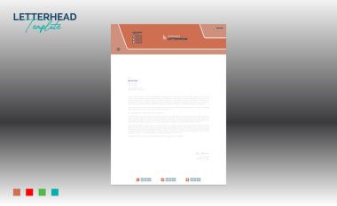 Şirket ve en iyi şirket kullanımı için bir antet