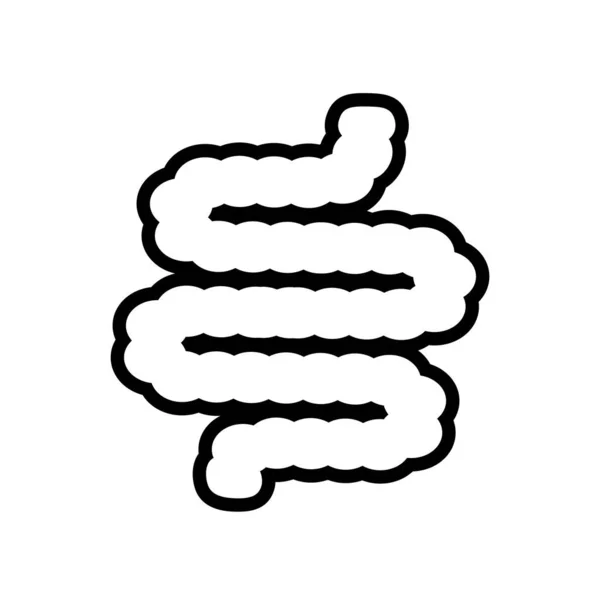 Icône Tractus Gastro Intestinal Humain — Image vectorielle