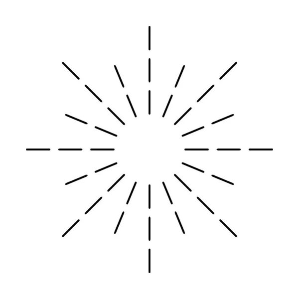 Сплеск Світла Вектор Піктограма — стоковий вектор