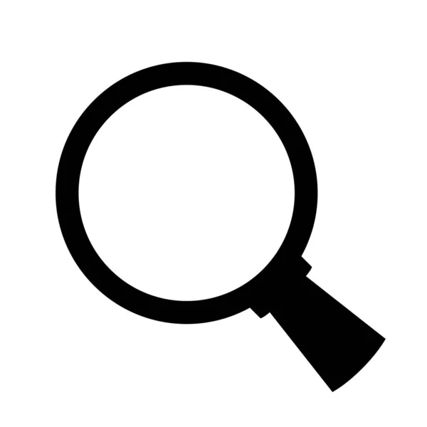 Magnify Glass Search Icon — Stock Vector
