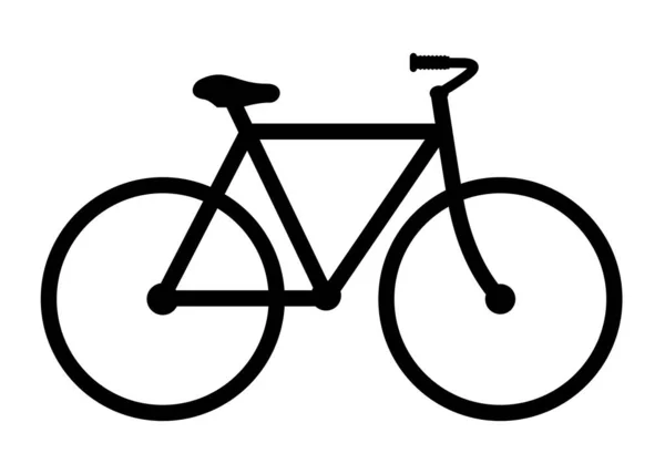 Bicycle Simple Vector Icon — Stock Vector