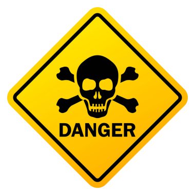 Rhombus tehlike sarı işareti