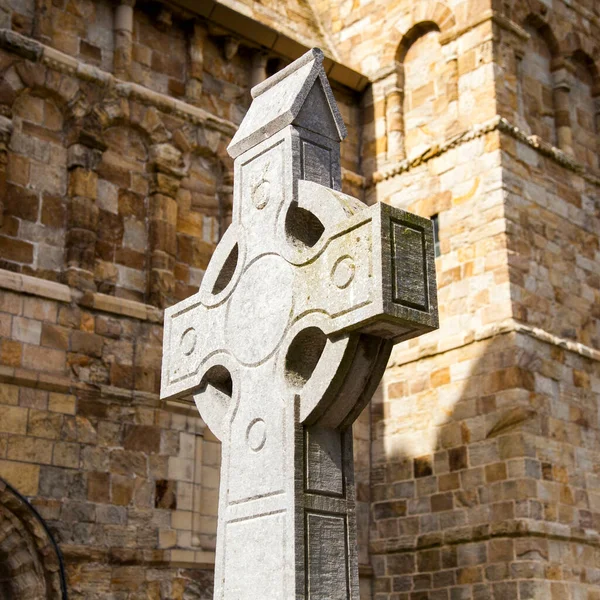 Altes Keltisches Kreuz — Stockfoto