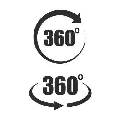 360 derecelik tur simgeleri