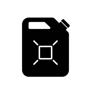 Beyaz arkaplanda tüp vektör simgesi