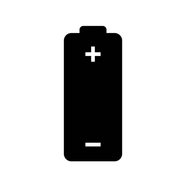 Batterie Einfaches Vektor Symbol — Stockvektor