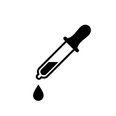 Beyaz arkaplanda tentür vektör simgesi izole