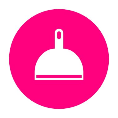 Faraş vektör simgesi beyaz arkaplanda izole edildi