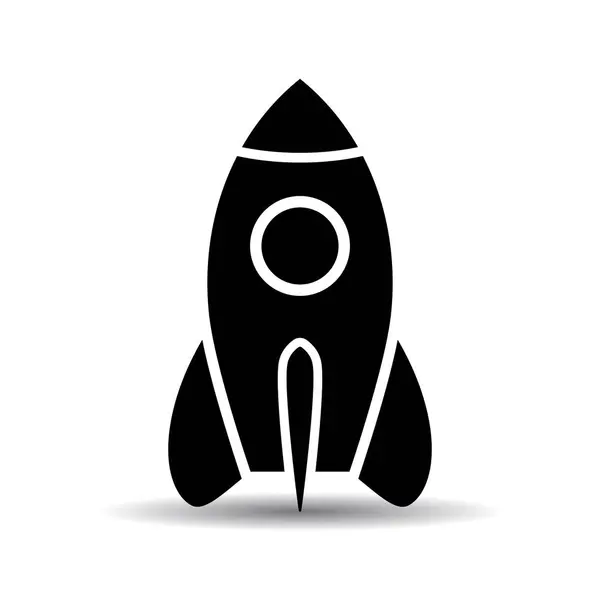 stock vector Rocket before the start vector icon