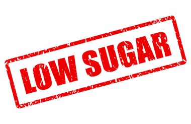 Düşük şekerli vektör damgası