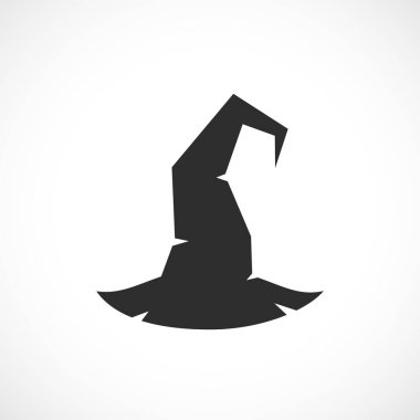 Cadı şapkası vektör simgesi