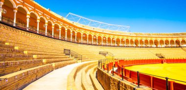 Boğa güreş arenası (Plaza de Toros), Sevilla, İspanya 2024