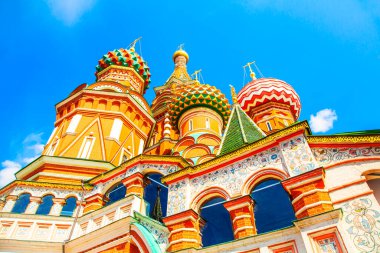 Moskova, Rusya Saint Basil Katedrali