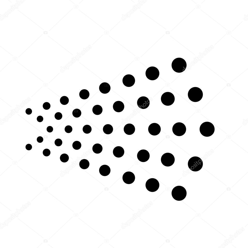 Spray vector icon isolated on white background