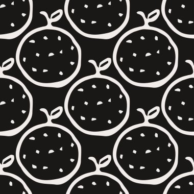 Kusursuz turuncu desen. Renkli portakal arkaplanı