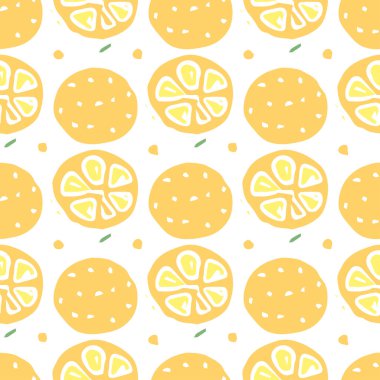 Kusursuz turuncu desen. Renkli portakal arkaplanı