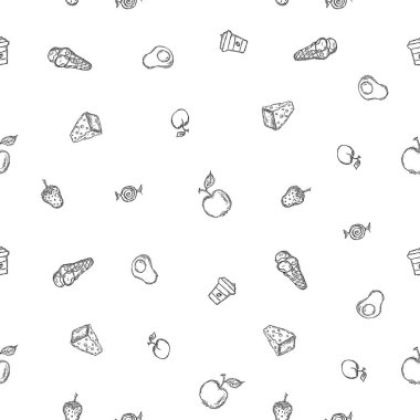 Kusursuz yemek kalıbı. vektör gıda arkaplanı