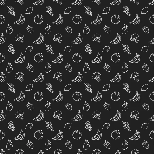 Kusursuz yemek kalıbı. Doodle yemek illüstrasyonu. Elle çizilmiş yemek geçmişi