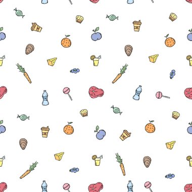 Kusursuz yemek geçmişi. Yemek kalıbı çiziliyor