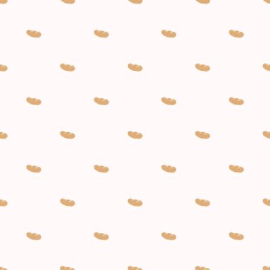 Ekmek simgeleriyle kusursuz desen. Ekmek arkaplanı