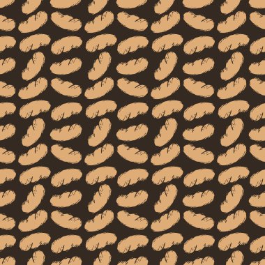 Ekmek simgeleriyle kusursuz desen. Ekmek arkaplanı