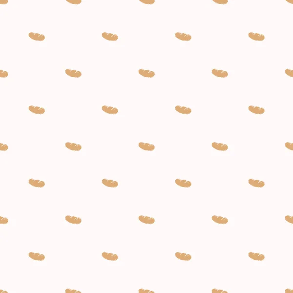 Nahtloses Muster Mit Brotsymbolen Hintergrund Brot — Stockvektor