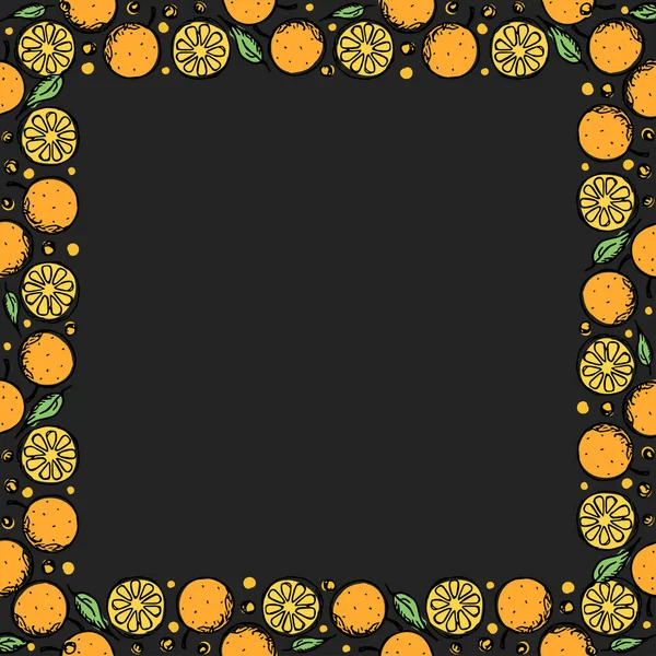 Marco Fruta Naranja Fondo Fruta Naranja Color — Foto de Stock
