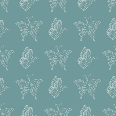 Kusursuz kelebek deseni. Kelebek arkaplanı çizildi