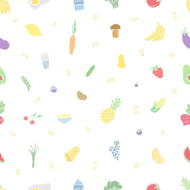 Sağlıklı beslenme düzeni. Sağlıklı gıda geçmişi çizilmiş