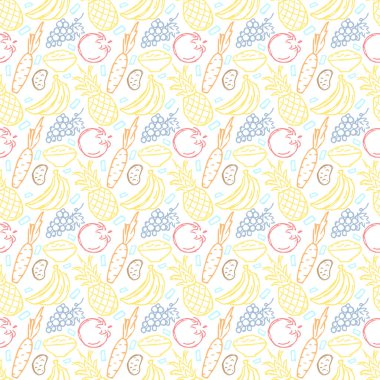 Sağlıklı beslenme düzeni. Sağlıklı gıda geçmişi çizilmiş