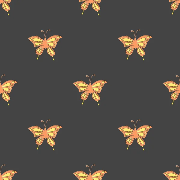 Απρόσκοπτη Πεταλούδα Σχεδίαση Φόντου Πεταλούδας — Φωτογραφία Αρχείου